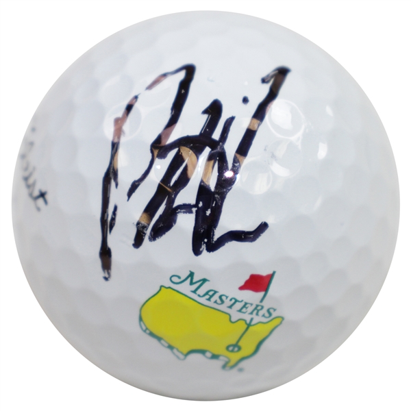 Patrick Reed Signed Masters Logo Golf Ball JSA #AA57385
