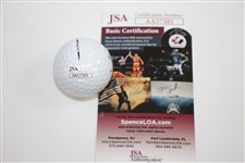 Patrick Reed Signed Masters Logo Golf Ball JSA #AA57385