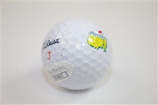 Bubba Watson Signed Masters Logo Golf Ball JSA #DD50837
