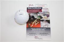 Bernhard Langer Signed Masters Logo Golf Ball with '85' & '93' JSA #GG32094