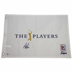 Matt Kuchar Signed The Players at TPC Sawgrass Embroidered Flag BECKETT #G71695