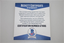 Matt Kuchar Signed The Players at TPC Sawgrass Embroidered Flag BECKETT #G71695
