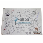 2019 Valspar Championship at Copperhead Course Field Signed Flag JSA ALOA