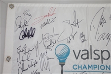2019 Valspar Championship at Copperhead Course Field Signed Flag JSA ALOA