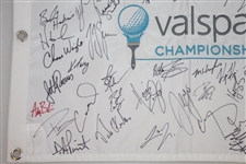 2019 Valspar Championship at Copperhead Course Field Signed Flag JSA ALOA