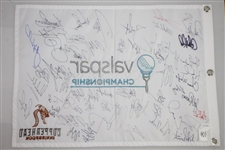 2019 Valspar Championship at Copperhead Course Field Signed Flag JSA ALOA