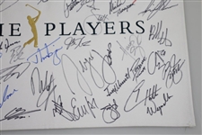 2019 The Players Championship at TPC Sawgrass Field Signed Flag JSA ALOA