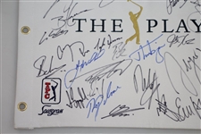 2019 The Players Championship at TPC Sawgrass Field Signed Flag JSA ALOA