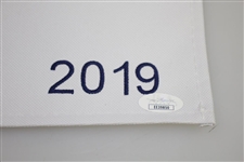 Rory McIlroy Signed The Players 2019 Embroidered Flag - Large Signature JSA #EE39850