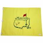 Gary Player Signed Masters Undated Embroidered Flag JSA #GG32110