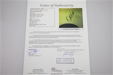 Brooks Koepka Signed 2019 PGA Championship at Bethpage Black Screen Flag FULL JSA #BB22073