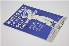 1932 PGA Championship at Keller Course GC Program - Olin Dutra Winner