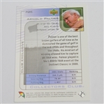 Arnold Palmer Signed Upperdeck 'Collectors Club' Golf Card JSA COA