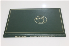 1985 Masters Tournament Annual Book - Bernhard Langer Winner