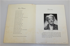 1959 Women's Titleholders 20th Anniversary Championship at Augusta CC Program