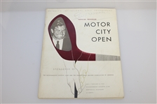 Five Signed 1950's Golf Championship Programs - Harney, Burke, Sanders, Fetchik JSA ALOA