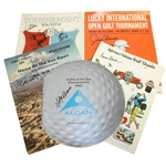 Five Signed 1960s Golf Championship Programs - Brewer, Burke, Devlin, & Others JSA ALOA