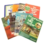 Eight Signed 1970s Golf Championship Programs - Casper, Blancas, Aaron & Others JSA ALOA