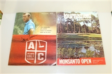 Eight Signed 1970's Golf Championship Programs - Casper, Blancas, Aaron & Others JSA ALOA