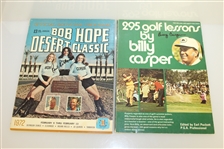 Eight Signed 1970's Golf Championship Programs - Casper, Blancas, Aaron & Others JSA ALOA