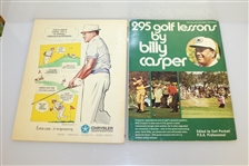 Eight Signed 1970's Golf Championship Programs - Casper, Blancas, Aaron & Others JSA ALOA