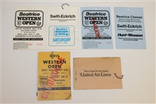 Assorted Golf Tournament Tickets & Senior Players Championship Ticket Signed by H.O.F., Hale Irwin, Tom Kite, Bernhard Langer JSA/AOLA