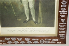 Henry Callender The Society of Golfers at Blackheath Color Mezzotint Print by Will Henderson