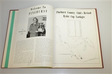 1951 The Ryder Cup at Pinehurst CC Hardcover Program - USA Winner 9 1/2 - 2 1/2