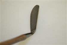 Circa 1920 Kroydon U6 Waffle face Iron w/ Lloyd Gullickson Stamp