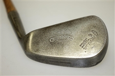 Circa 1920 Kroydon U6 Waffle face Iron w/ Lloyd Gullickson Stamp