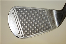 Circa 1920 Kroydon U6 Waffle face Iron w/ Lloyd Gullickson Stamp