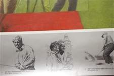 Jack Nicklaus 25 Years on Tour 1962-1986 Poster 20 Major Victories