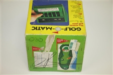 1972 Golf-O-Matic Game - Simple Yet Intriguing Table-Top Facsimile of Real Golf 