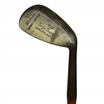 George Nicoll Hand-Forged in Leven Fife Scotland Dot Faced Mashie Niblick - 8 Recorder
