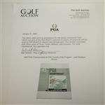1963 PGA Championship at DAC Country Club Program - Jack Nicklaus Winner