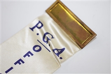 1935 Ryder Cup at Ridgewood Country Club Officials Badge & Ribbon - Seldom Seen