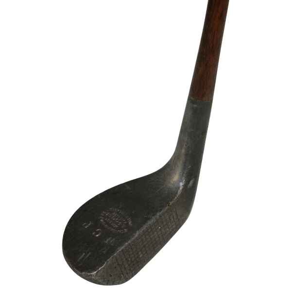 1915 Standard Golf Co. Braid-Mills Sunderland Putter - Flat Lie - W.C.P. Initials