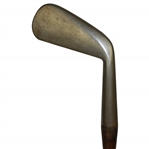 Nicholls Special Smooth Face Nickel Plate Cleek with 105 Shaft Stamp