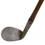 Circa 1906-1908 Spalding Gold Medal Smooth Face Lofting Iron Hosel A34 with Shaft Stamp