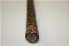 Circa 1906-1908 Spalding Gold Medal Smooth Face Lofting Iron Hosel A34 with Shaft Stamp
