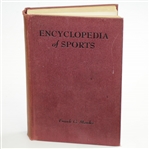 1944 Encyclopedia of Sports Book by Frank G. Menke - Charles Price Collection