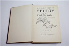 1944 'Encyclopedia of Sports' Book by Frank G. Menke - Charles Price Collection