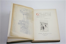 1893 'Golf: A Royal & Ancient Game' Book by Robert Clark