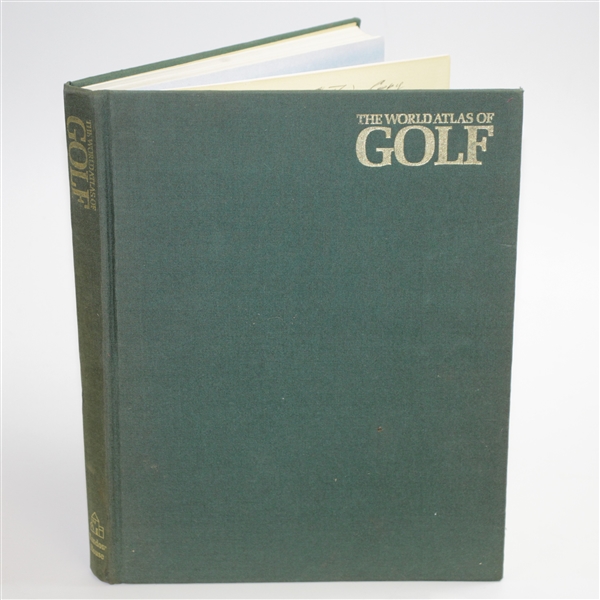 1976 The World Atlas of Golf Book by Pat Ward-Thomas & Charles Price with others