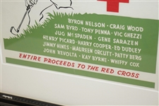 Red Cross The Best Golf in the World at Wykagyl CC Ticket Advertising Poster - New Rochelle, NY