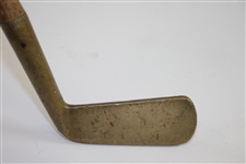 Somielgo Brass Putter with Wrapped Grip
