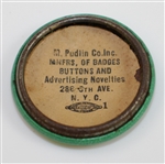 1939 US Open Sectional Qualifying Rounds Contestant Badge
