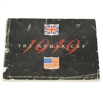 1949 Ryder Cup at Ganton GC Scarbourough, England Program-Ben Hogan Captain