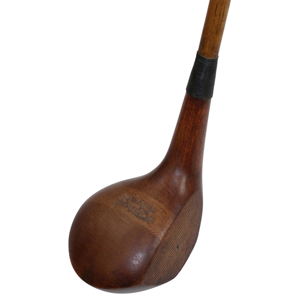 R. McDougall "Autographed" Driver with Sole Plate - Scotish Clubmaker