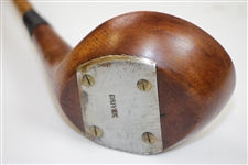R. McDougall Autographed Driver with Sole Plate - Scotish Clubmaker
